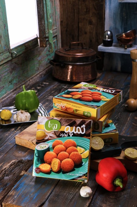 The first producer of tempeh in Iran