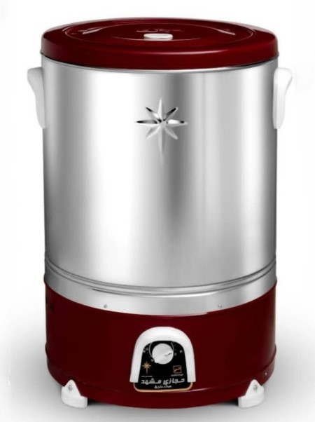 ماشین لباسشویی و پتوشور30 کیلویی دو تسمه نیم تنه رنگی حجازی مشهد