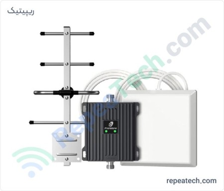 Dual-band mobile antenna amplifier of Irancell and the first mobile phone