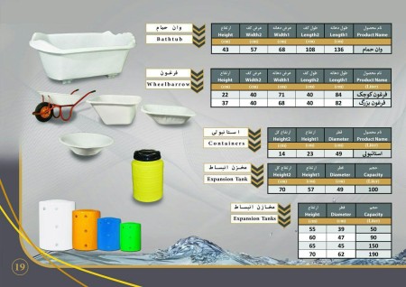 Bath tub, hydrotherapy polyethylene tub, physiotherapy tub