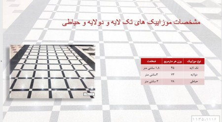 موزائیک اتوماتیک پرسی