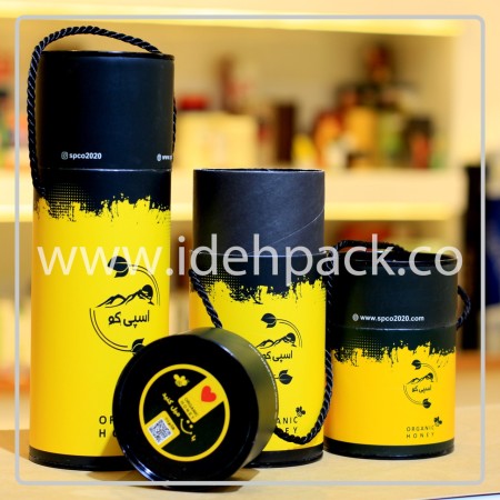 قیمت قوطی مقوای استوانه ای