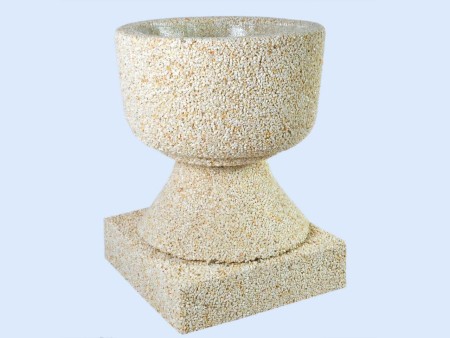 گلدانهای سه تکه سنگی پرتیکان