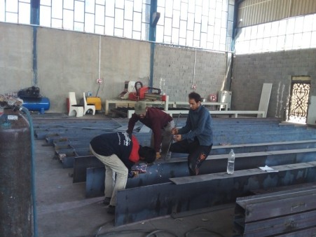 Co2 welding by the best and most experienced craftsmen in Shiraz 09173001403 Structural Engineering  ...