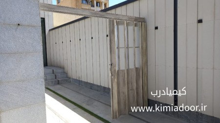 Leather door, sliding curtain, accordion door