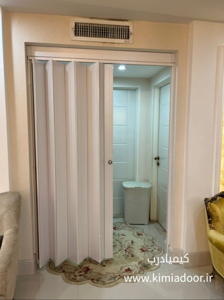 Leather door, sliding curtain, accordion door