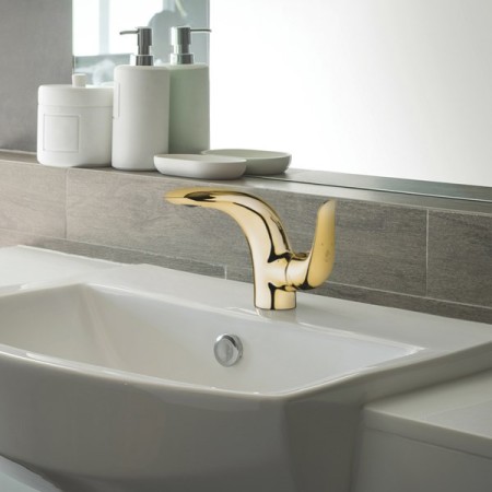 Turquoise faucets