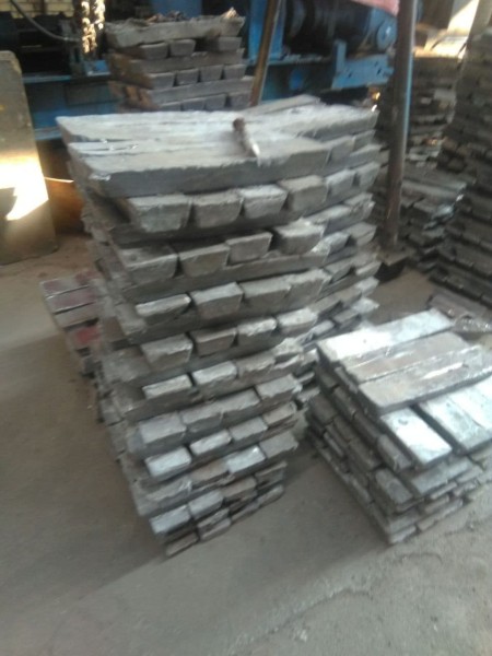 Lead ingot, lead sheet, lead glass and radiology lead