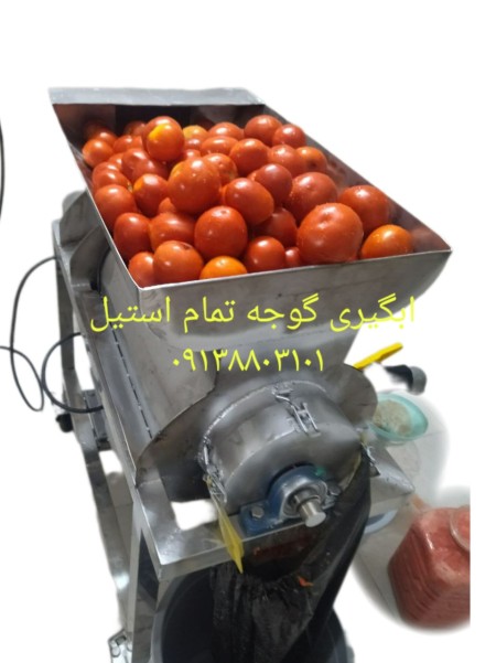 دستگاه ابگیر گوجه