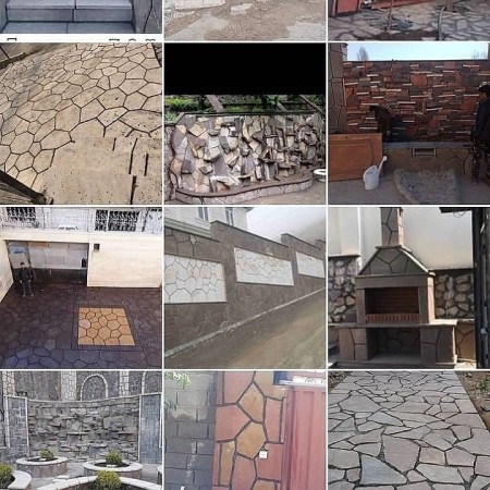 اجرای سنگ لاشه فروش سنگ کوهی