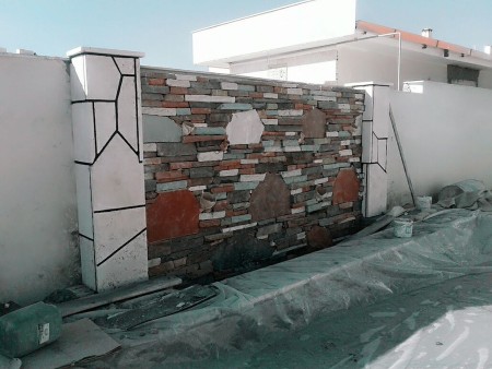 اجرای آبنما با سنگ مالون