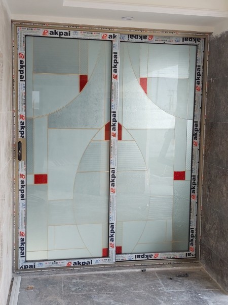 Starvin Tabriz sliding glass rail door