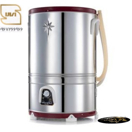ماشین لباسشویی و پتوشور30 کیلویی دو تسمه گیربکسی تمام استیل حجازی مشهد