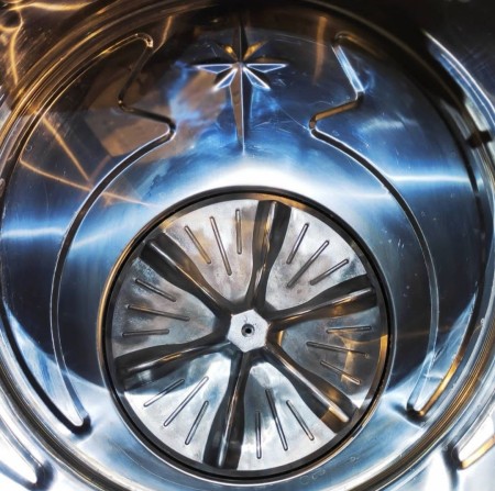 ماشین لباسشویی و پتوشور30 کیلویی دو تسمه گیربکسی تمام استیل حجازی مشهد