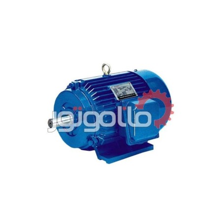 7.5 horsepower three-phase electric motor, 1400 revolutions, with stand