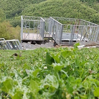 قیمت ویلای پیش ساخته با سازه ال اس اف