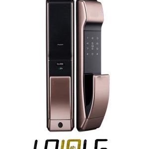 PULL & PUSH fingerprint digital money handle