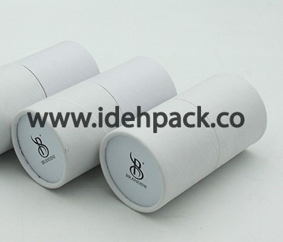 Cardboard box with paper top and bottom (paper curl)