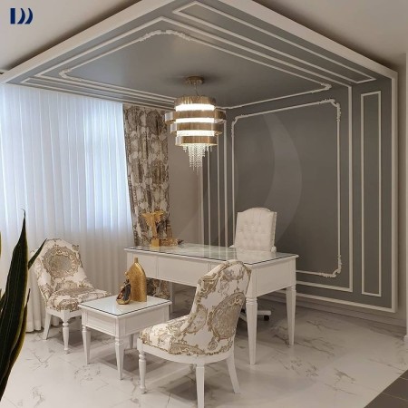 Throat plastering and hidden light of Dernica decor polyurethane