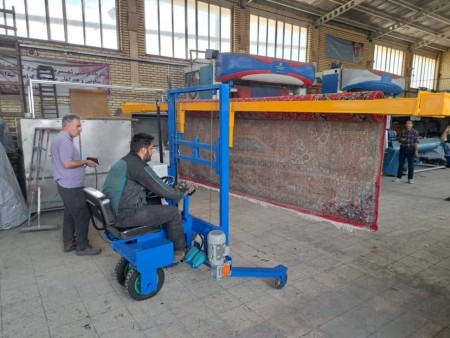 دستگاه بالابر فرش ساخت شرکت ارابه ایلقار تبریز