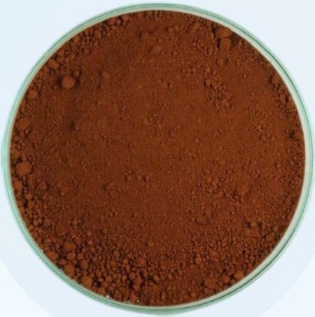 Iron oxide mineral pigments