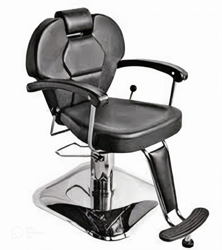 Barber chair pedal jack