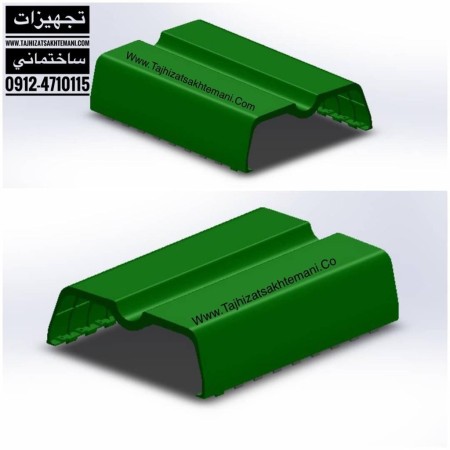 Production of green mold to replace unolith