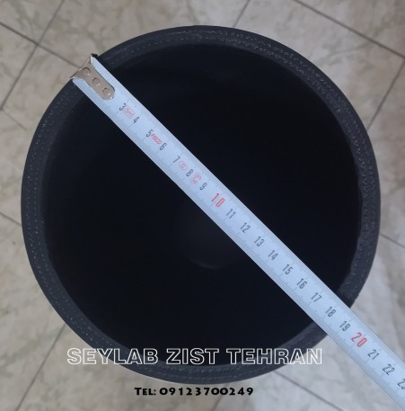 Air blower shock absorber rubber interface