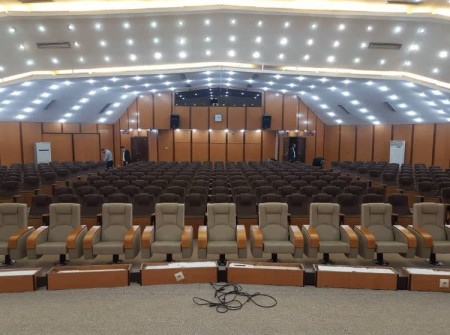 Chairs for the concert hall and the furnishing meeting of the Panorama Hotel hall
