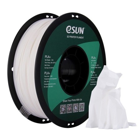 فیلامنت پرینتر سه بعدی PLA پلاس سفید ایسان