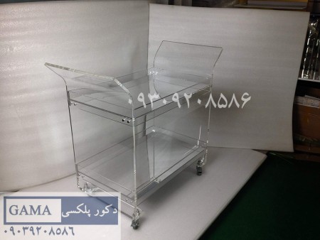 Luxury decoration, plexiglass products, transparent table and chairs, plexiglass decor all over Iran