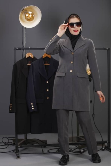 Production of stylish official and office coats