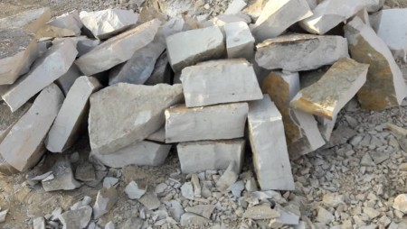 Qadri stone quarry, sale of scrap stone, installation of stone