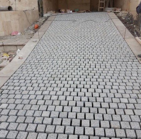 Paving rubble stone contractor