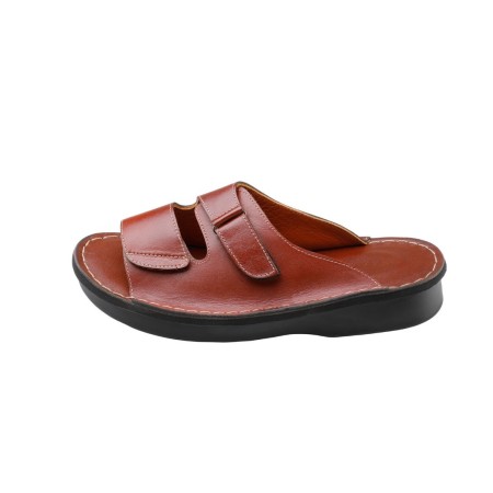 Export of natural leather sandals