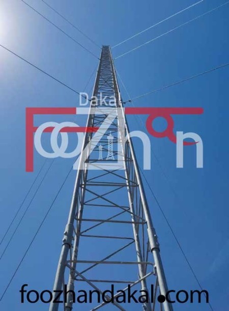 نصب دکل مهاری/نصب دکل دوربین/نصب دکل برج نوری/منوپل