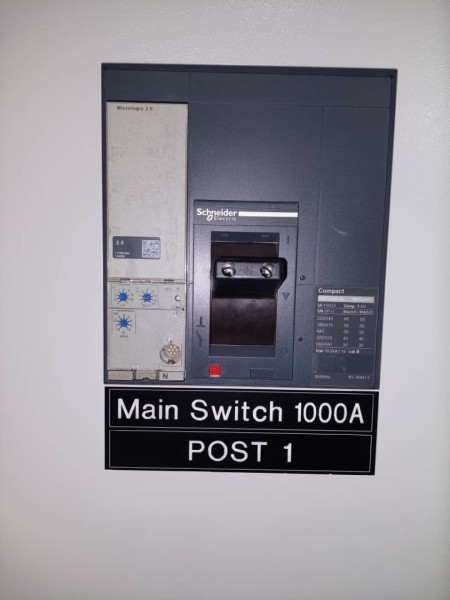 Etiquette of electrical panel/cheap and immediate