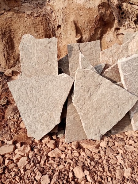 Installation of stone in flooring