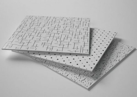 False ceiling (gypsum tile) 60x60 soffit along with structure - production, sale and implementation