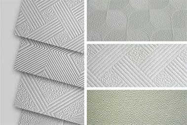 False ceiling (gypsum tile) 60x60 soffit along with structure - production, sale and implementation