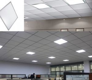 Ceiling light panel with LED technology - production, sale and implementation