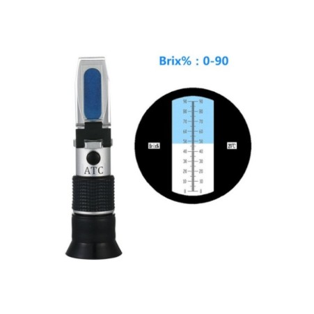 فروش رفرکتومتر چشمی رنج 90-0 (بریکس سنج پرتابل)