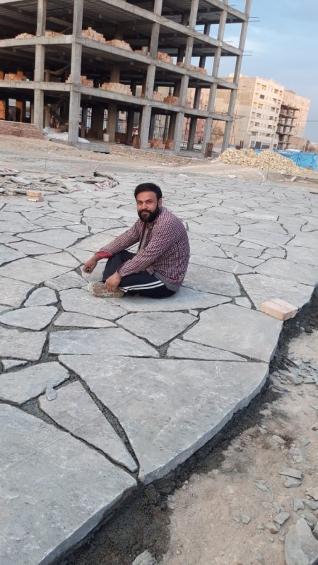 سنگ لاشه برای کف سازی محوطه سازی از معدن دماوند