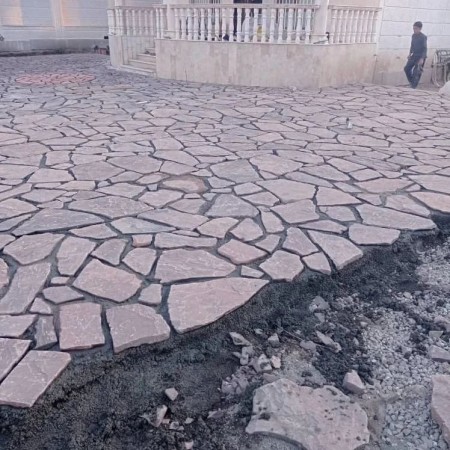 اجرای سنگ لاشه پیمانکاری سنگ کوهی