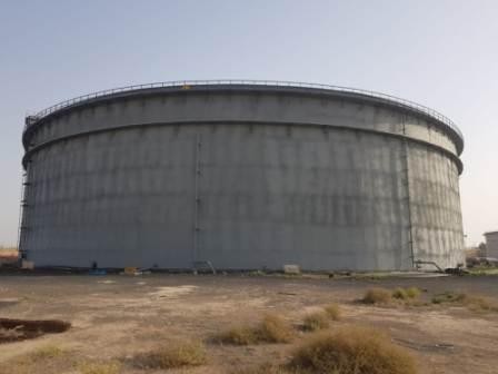 Zinc ethyl silicate lining