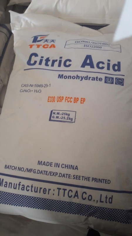 Oral citric acid TTCA
