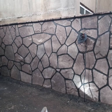 Sale of rubble stone in Ramsar with installation