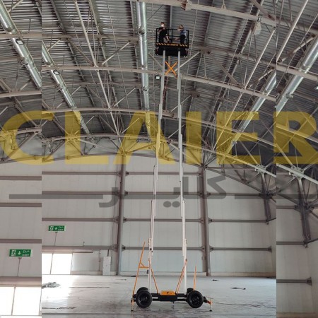 DR 1400 two-rail elevator