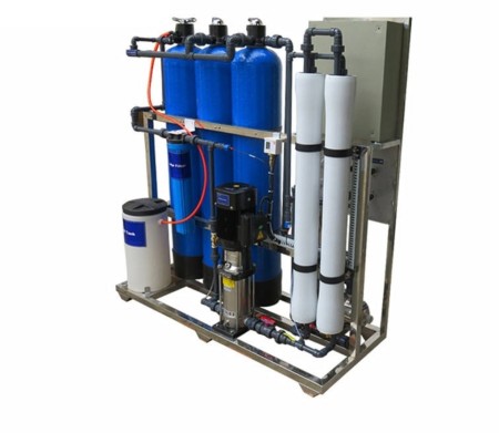 RO industrial water purification device with a flow rate of 20 cubic meters per day