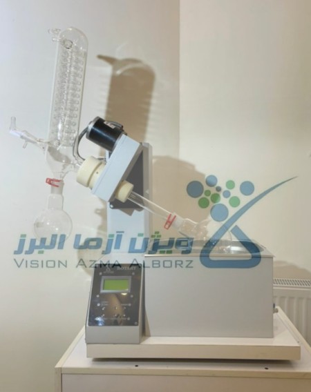 Rotary evaporator with digital barometer